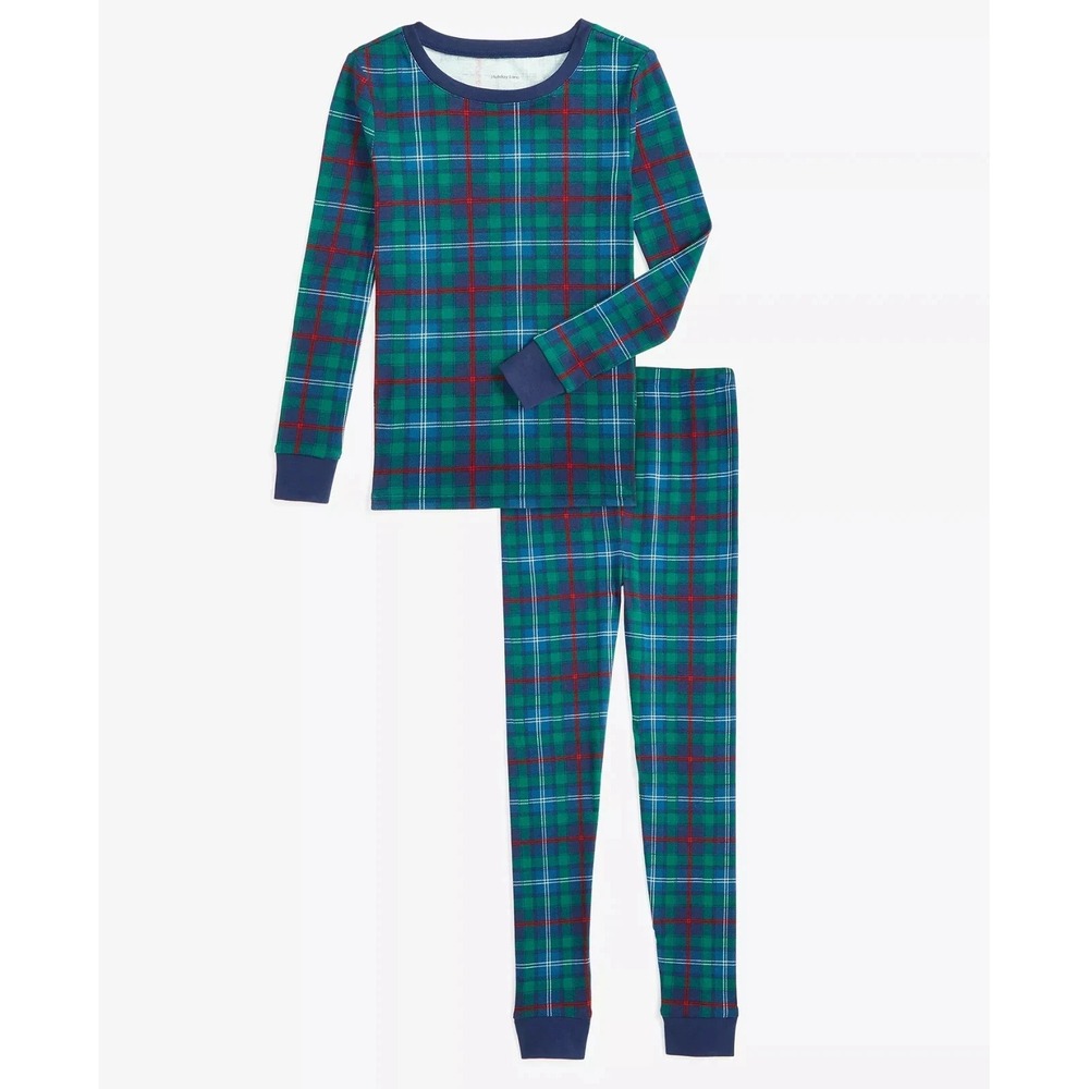 Holiday Lane Toddler Plaid Cotton Matching Family Pajamas Set Size 24 Months NWT